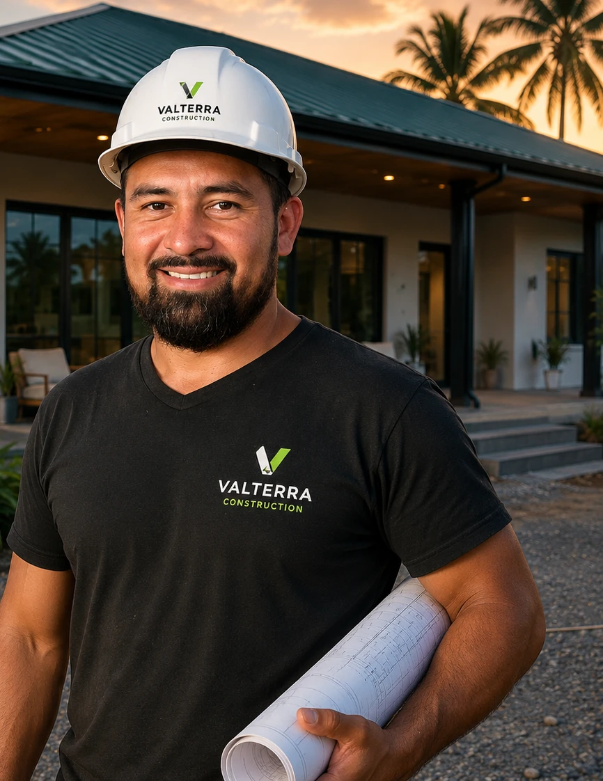 Eliecer Valdés, fundador y director de proyectos de Valterra Construction