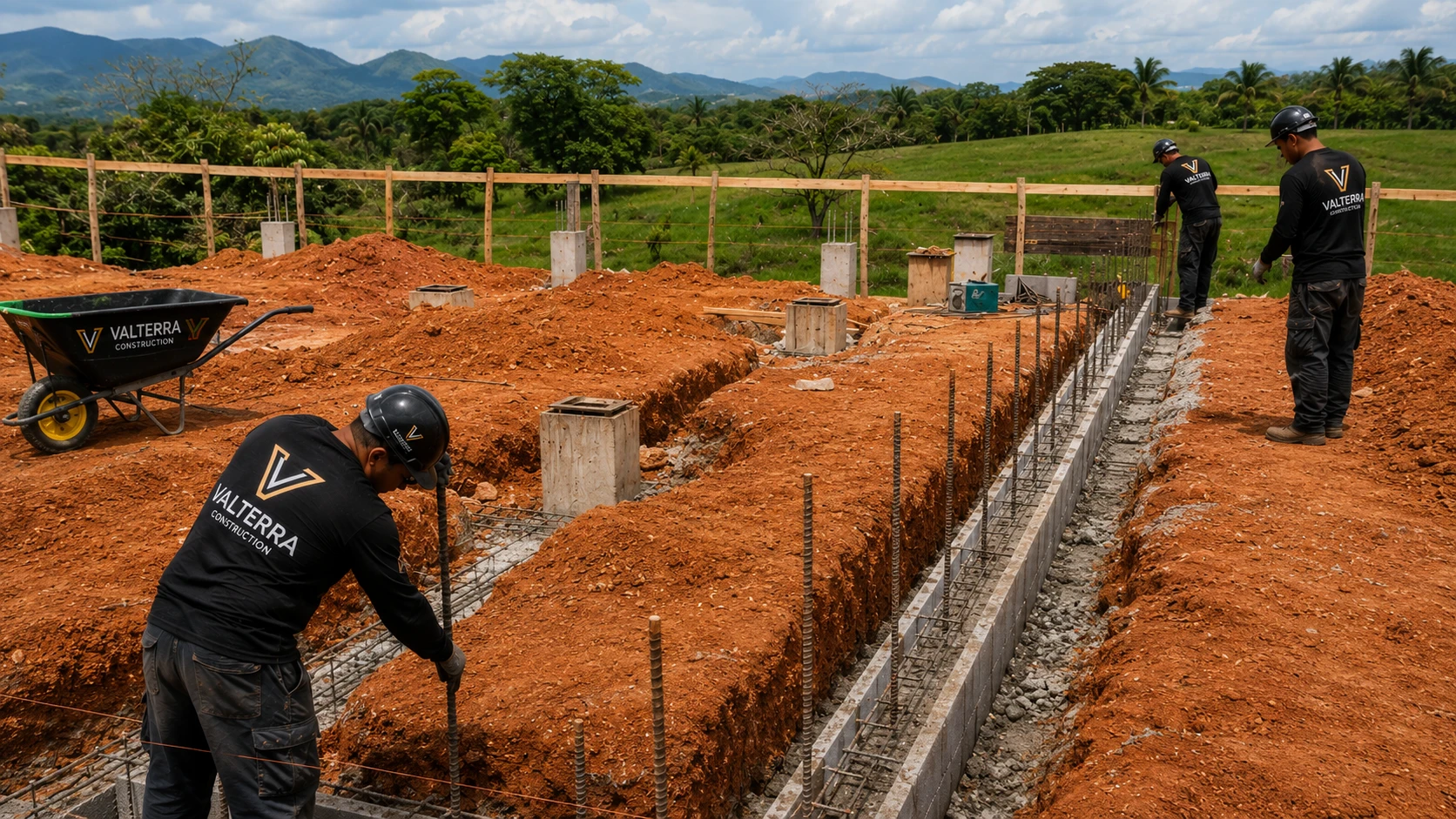 Vigas de cimentación y refuerzo estructural